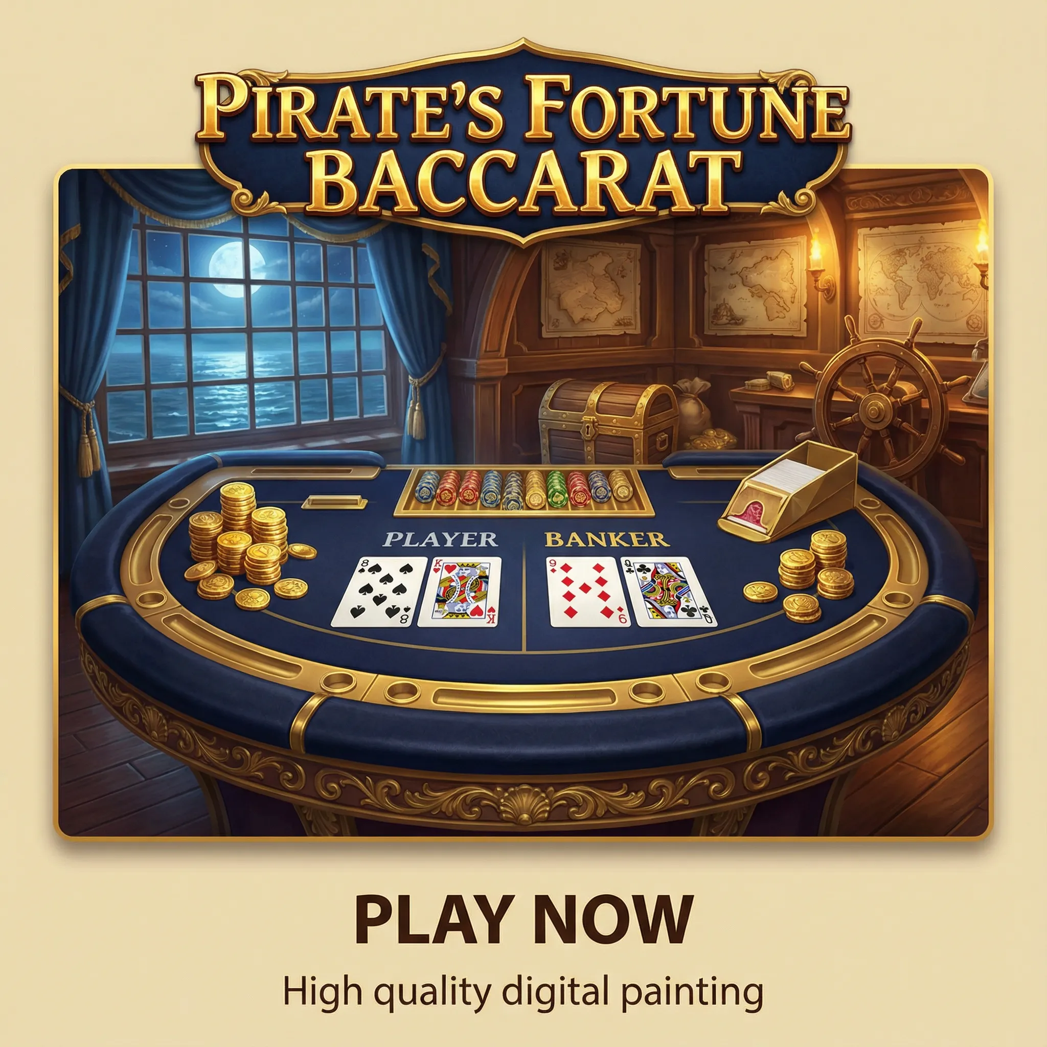 Bacará - Jogo de Cartas Elegante no Cassino 23bet