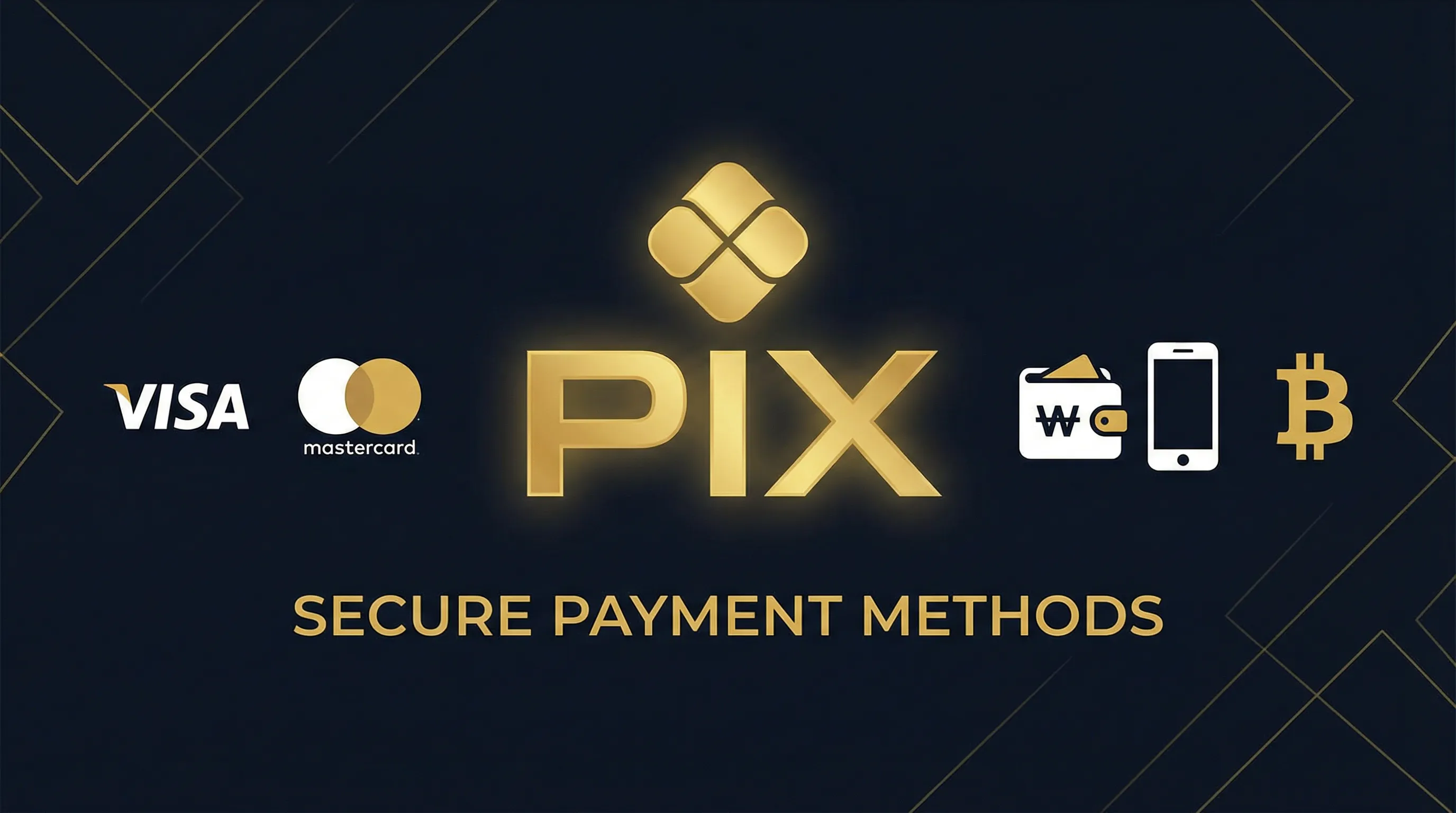 Métodos de Pagamento - PIX, Visa, Mastercard, Bitcoin no 23bet